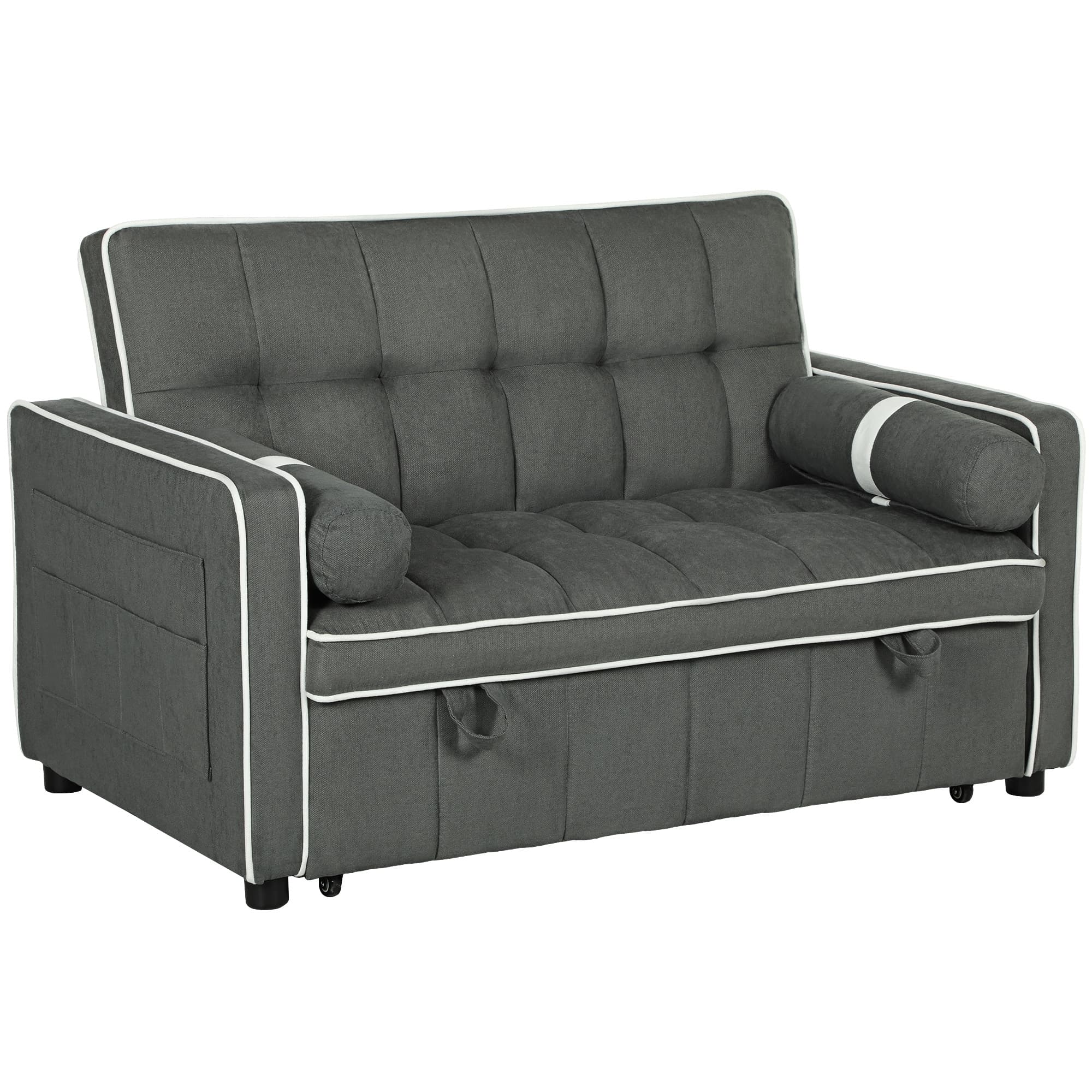 3-in-1 Charcoal Sofa Bed