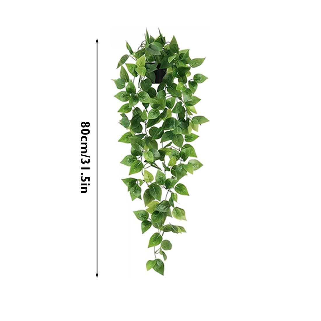 Four Trailing Faux Plants in Wall Pots for Easy Indoor Greenery - image 10