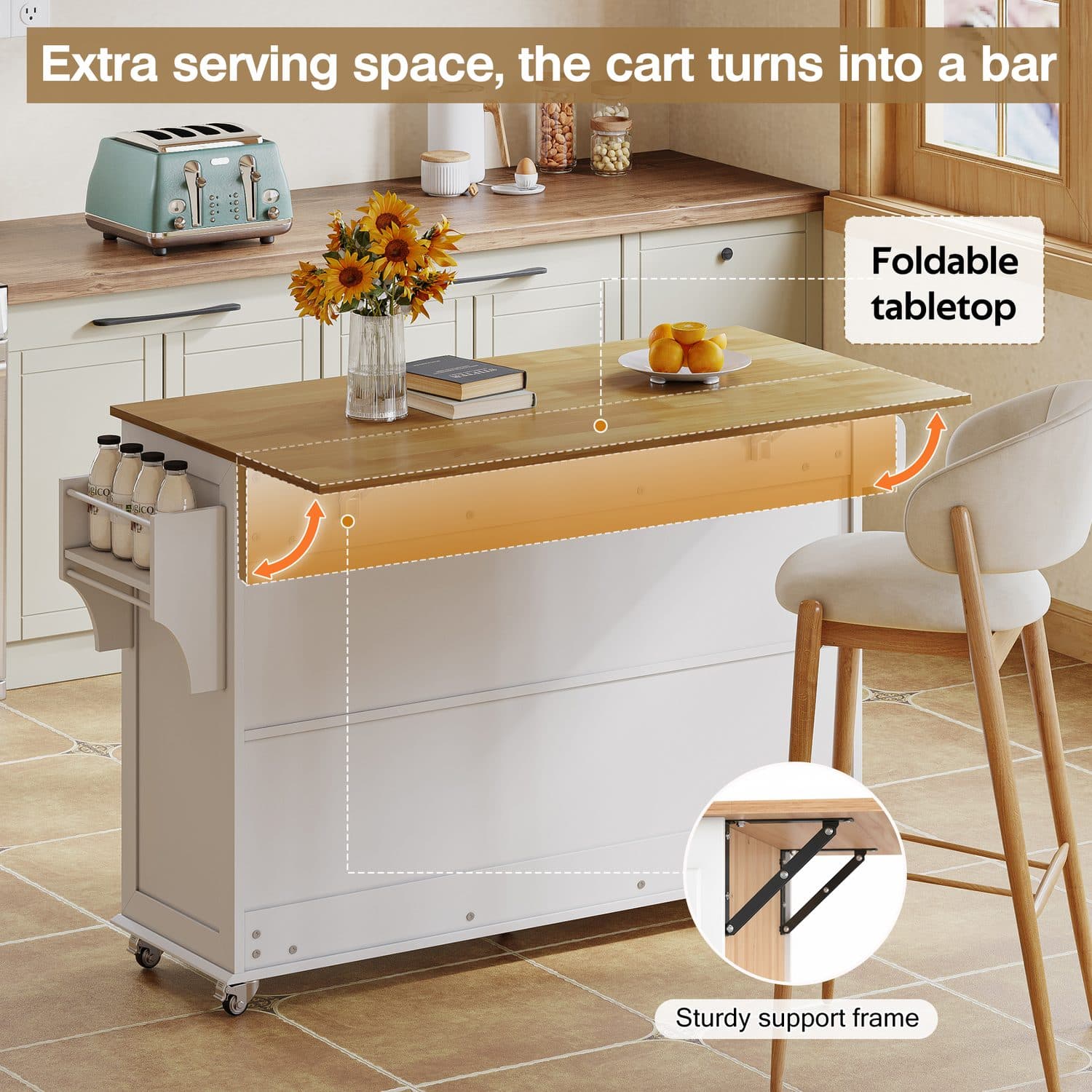 Foldable Rolling Island - image 4