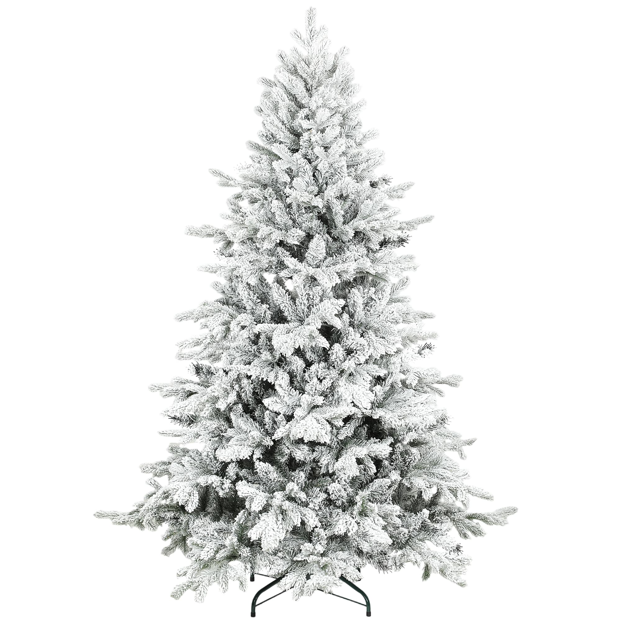 6ft Snow Flocked Christmas Tree