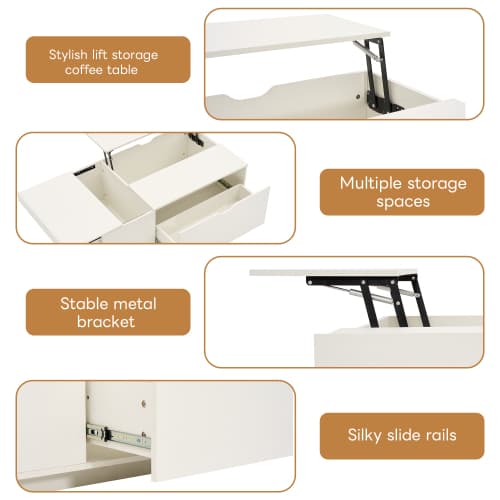 Multifunctional Coffee Table - image 9