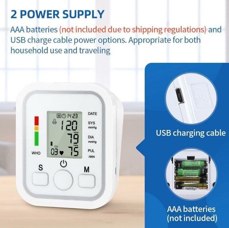 Portable Blood Pressure Monitor with One-Key Operation - image 9
