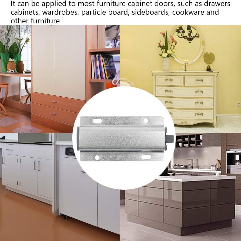 Handle-Free Cabinet Opening with Two Push Catches - image 5
