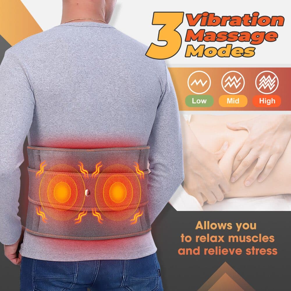 Heated Waist Belt with Vibration Massage - image 8