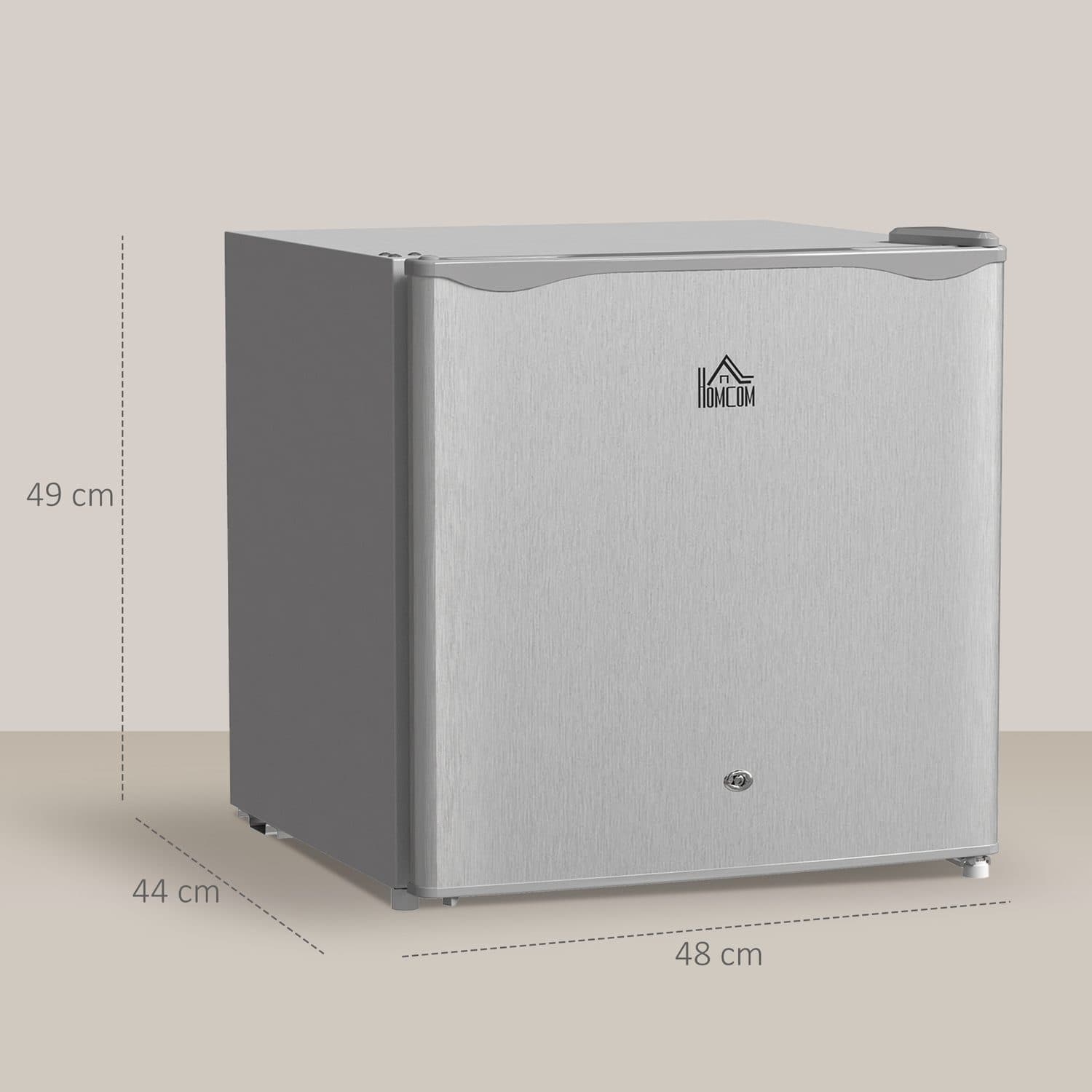 Lockable 46 Litre Countertop Fridge for Compact Rooms - image 5