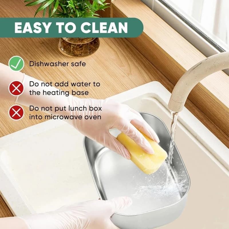 Electric Heated Lunch Box for Car and Home Use - image 6
