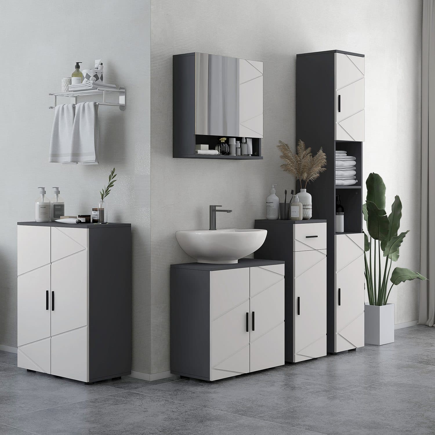 Kleankin Under Sink Cabinet - image 2