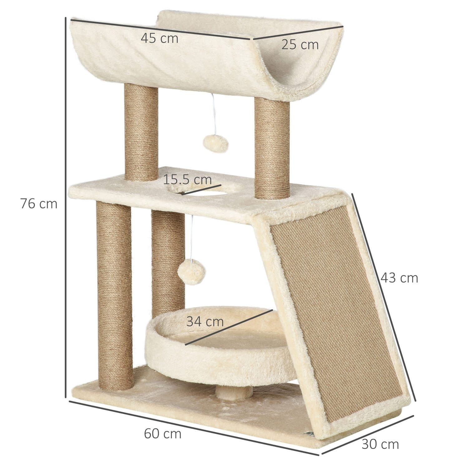 A Multi-Level Cat Tree for Scratching, Resting and Play - image 2