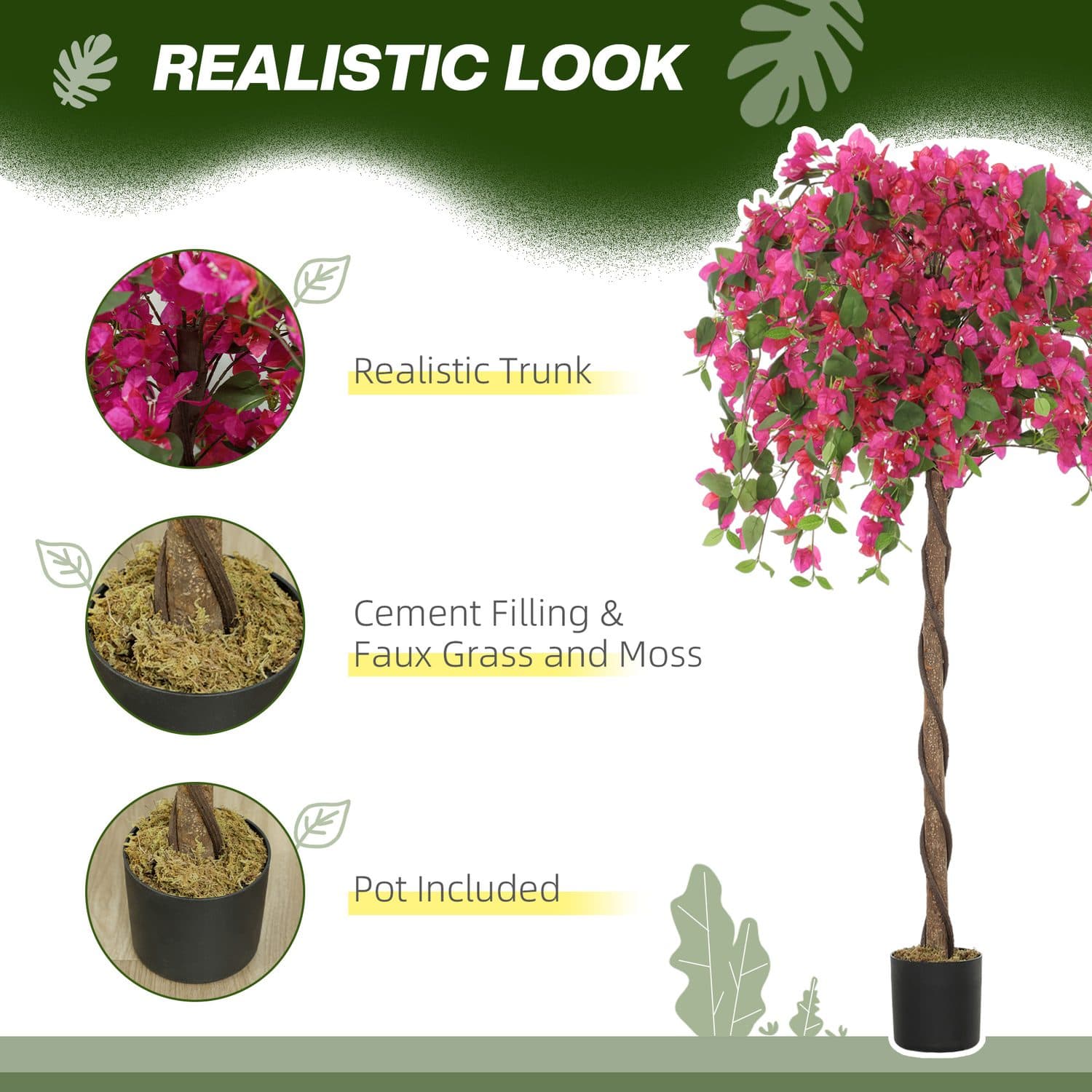 120cm Artificial Red Murraya Plants - image 5
