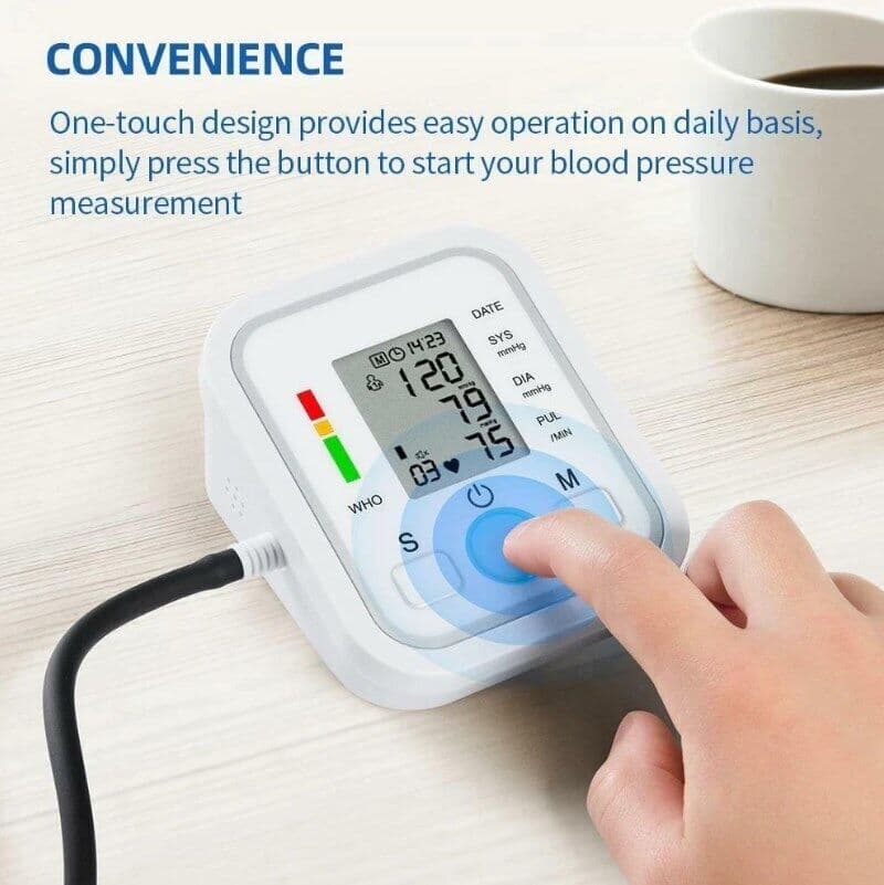 Portable Blood Pressure Monitor with One-Key Operation - image 6