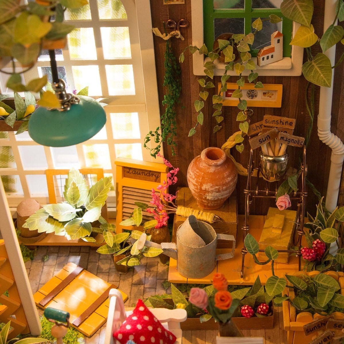 DIY Miniature Model Kit: Sam's Study Library - image 10