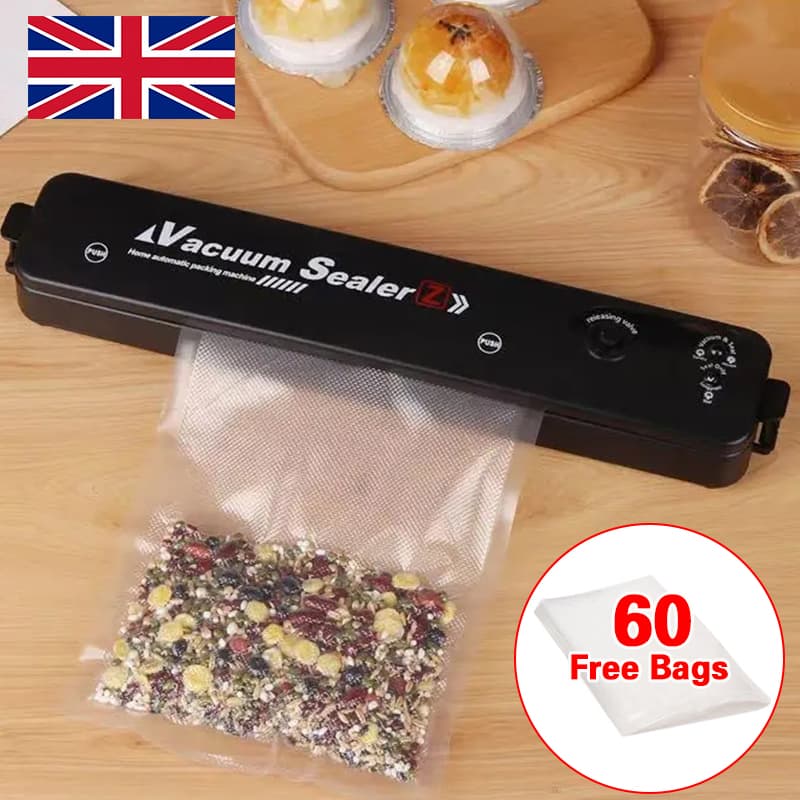 Vacuum Food Sealer – Automatic and Manual Modes with 60 Sealing Bags - image 5