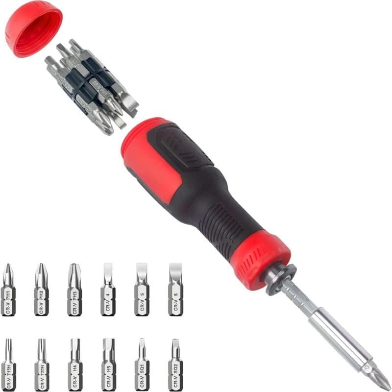 Compact 13-in-1 screwdriver for everyday fixes - image 9