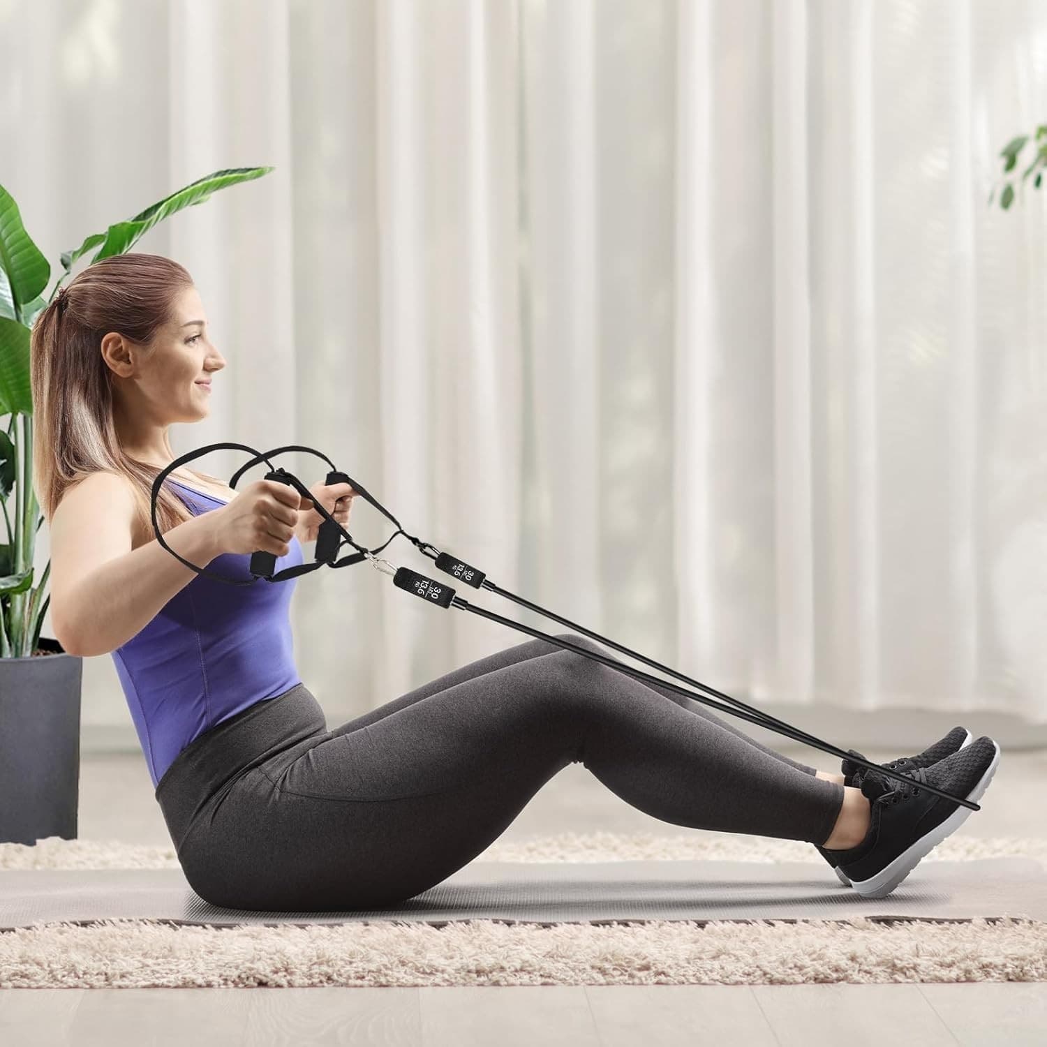 Six-Band Pilates Bar Kit for Total-Body Strength Training - image 3