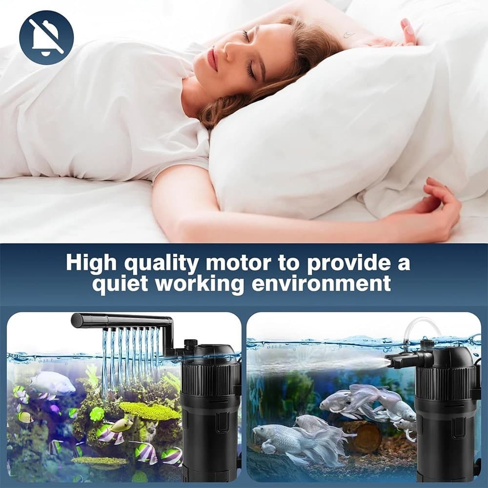 400L/H Internal Filter for Aquariums and Fish Tanks - image 3