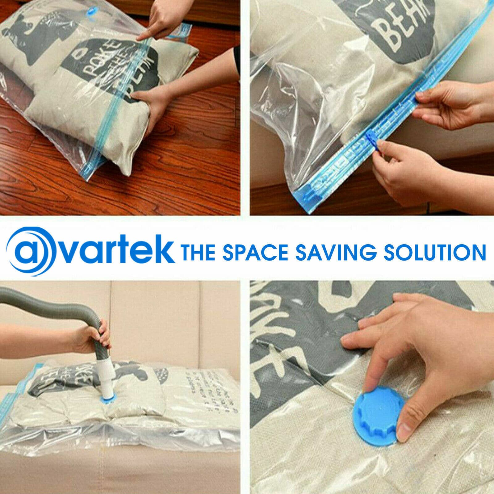 Six Vacuum Storage Bags for Reclaiming Wardrobe Space - image 2
