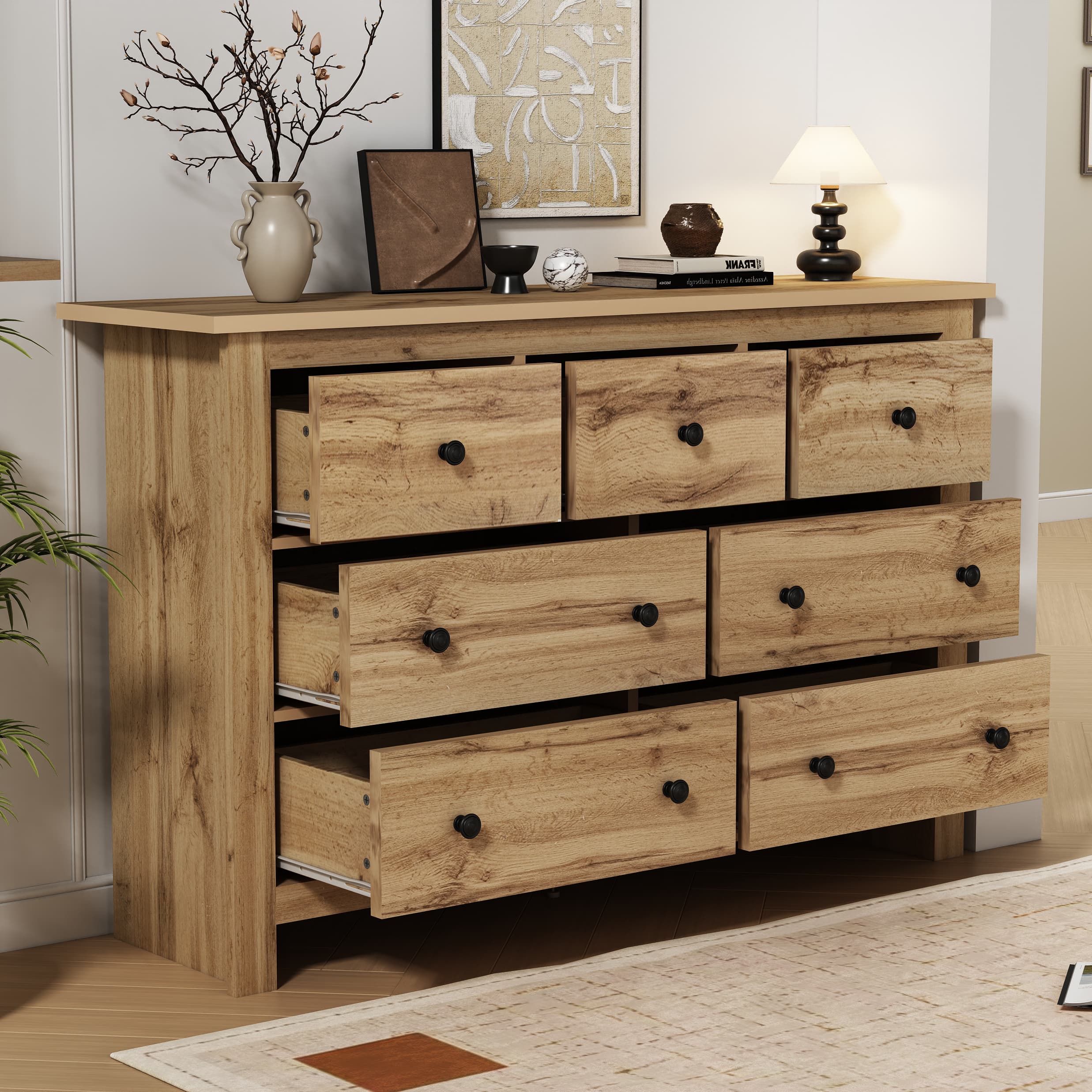 Timeless Style & Ample Storage with Our 7-Drawer Cabinet - image 3