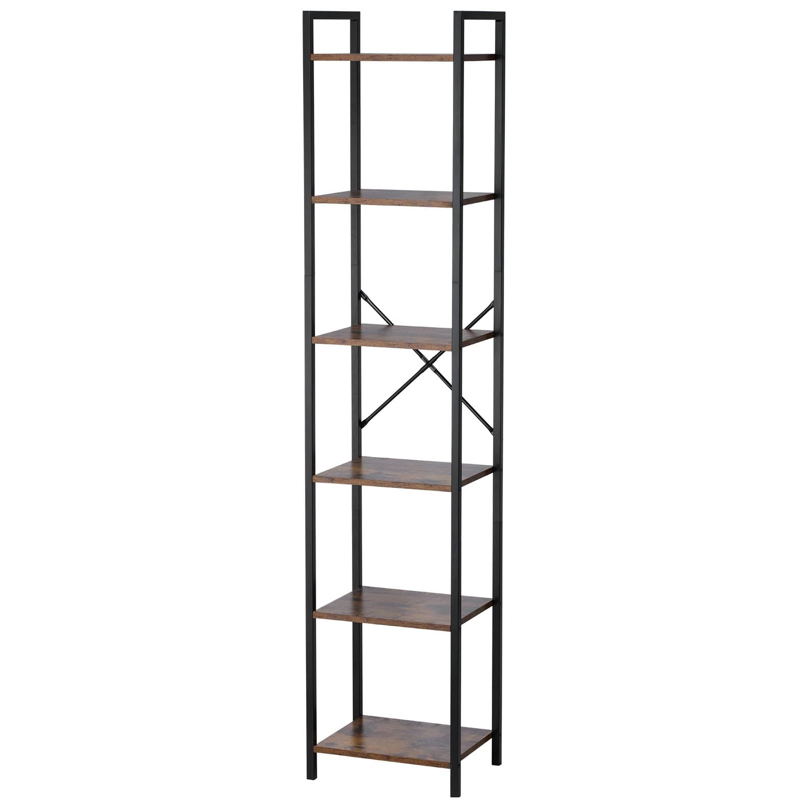 Rustic Industrial Shelving Unit