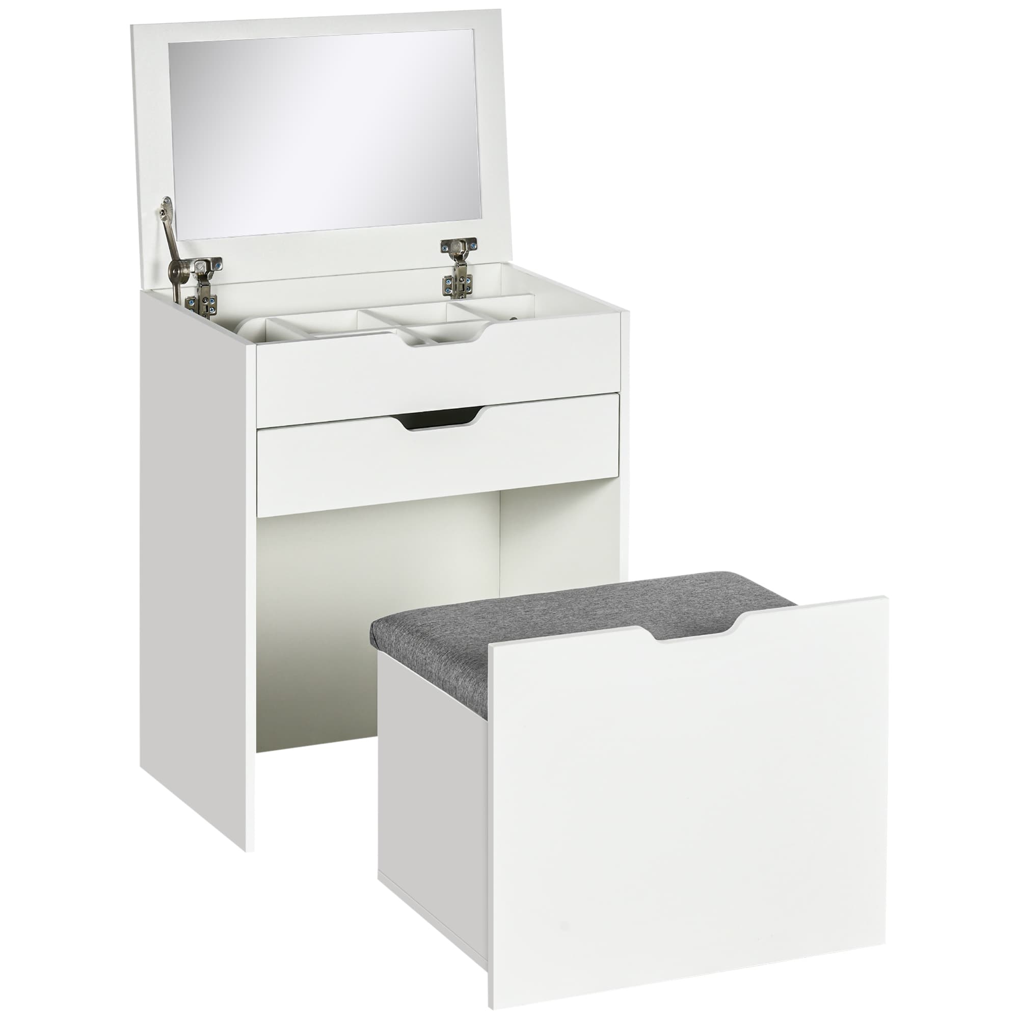 White Vanity Set