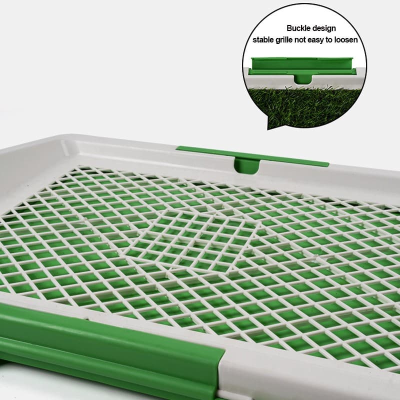 Puppy Potty Training Pad With Realistic Artificial Grass - image 2