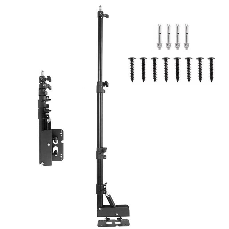 Wall-Mount Boom Arm Stand for Video Lights and Studio Use - image 6