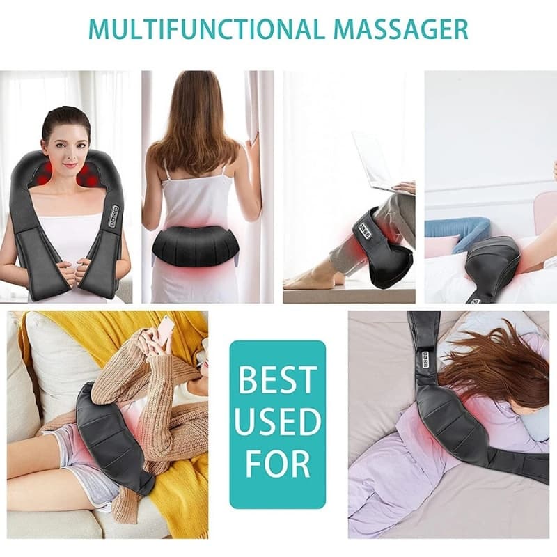 Heated Neck & Shoulder Massage Shawl - image 6