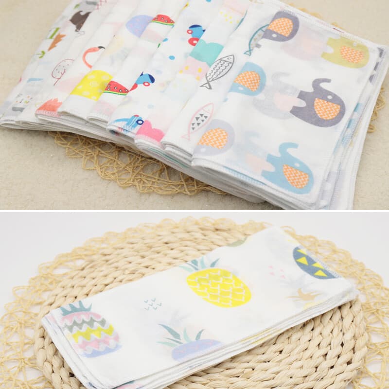 Soft Cotton Muslin Squares for Newborns – 10-Pack Bath Cloths - image 3