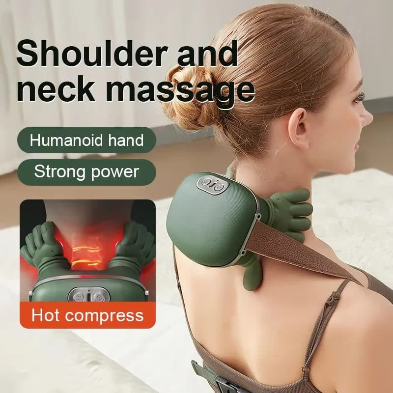 Wireless Bionic Finger Neck & Shoulder Massager - image 4