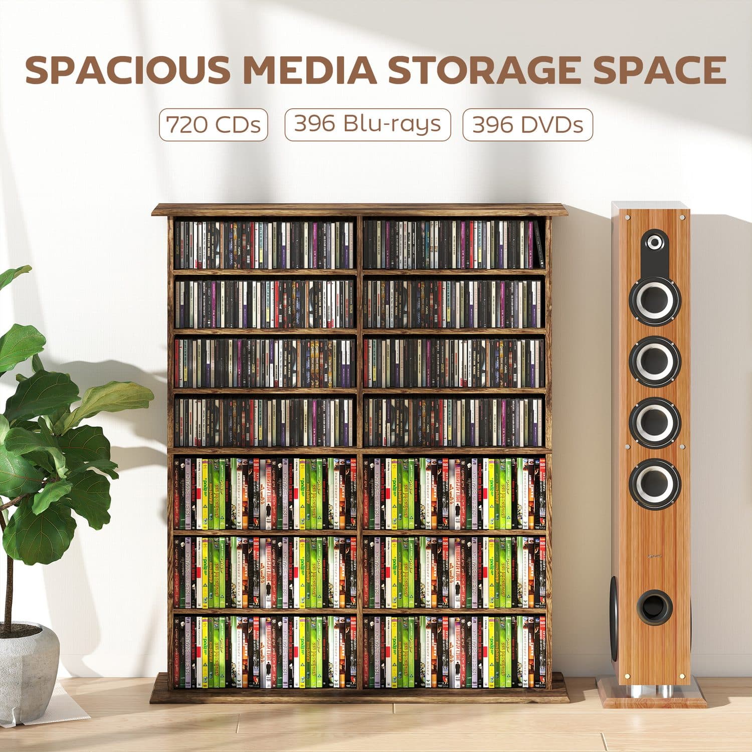 16-Compartment Media Shelf - image 5