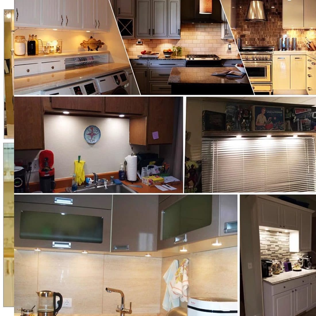 Cool White LED Puck Lights for Cabinets and Shelves - image 6