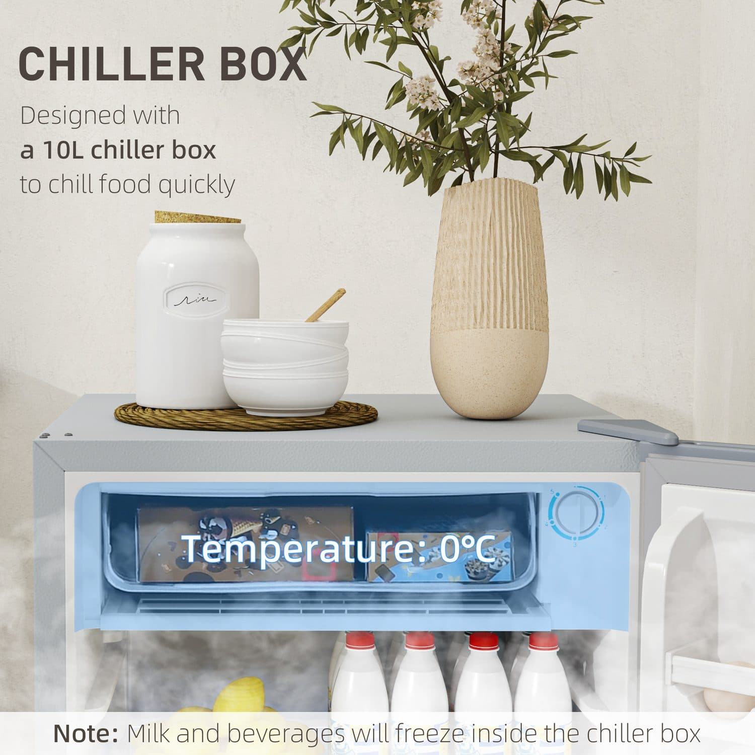 Lockable 91L Fridge for Compact Cooling - image 4