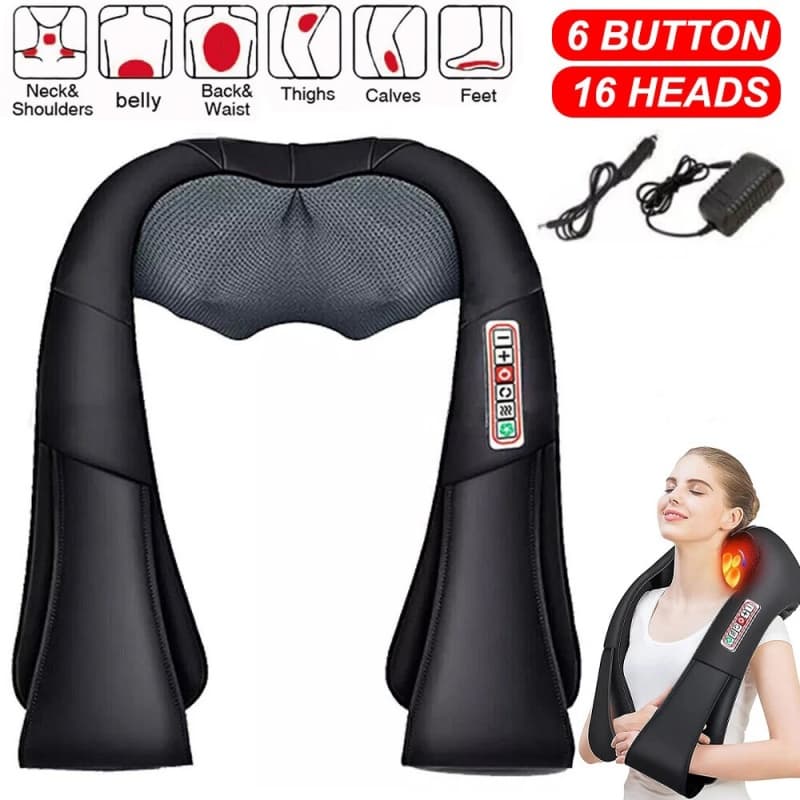 Heated Neck & Shoulder Massage Shawl