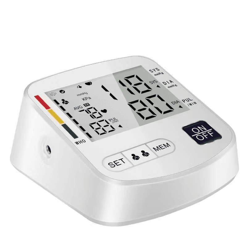 Home Blood Pressure Monitor with Backlit Display and Dual-User Memory - image 3
