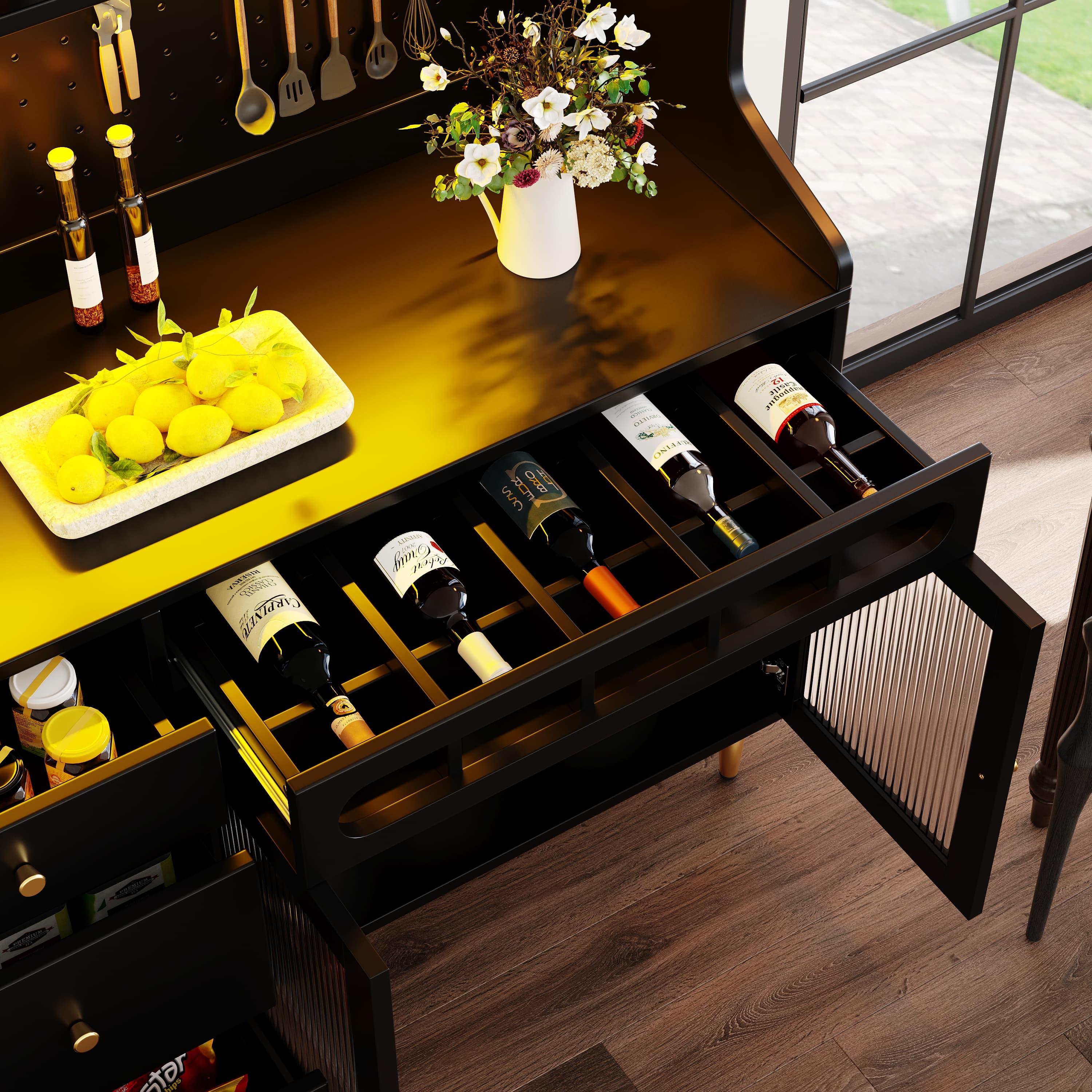 Smart LED Highboard Cabinet - image 5