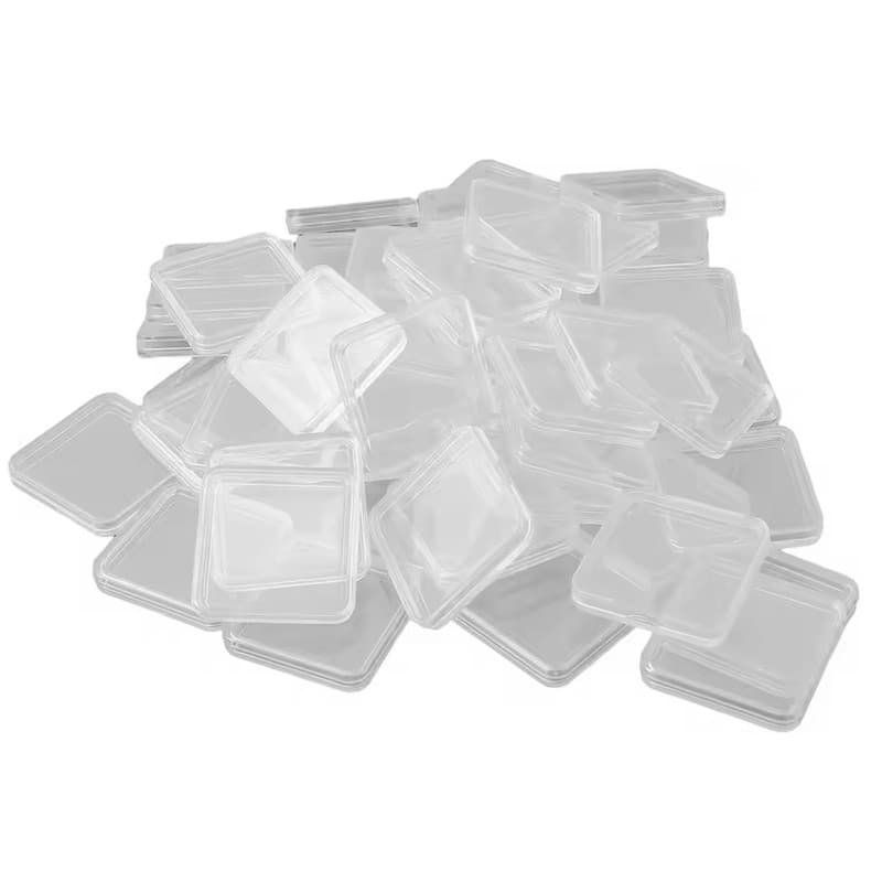 Clear Coin Capsule Storage Cases for Display - image 3