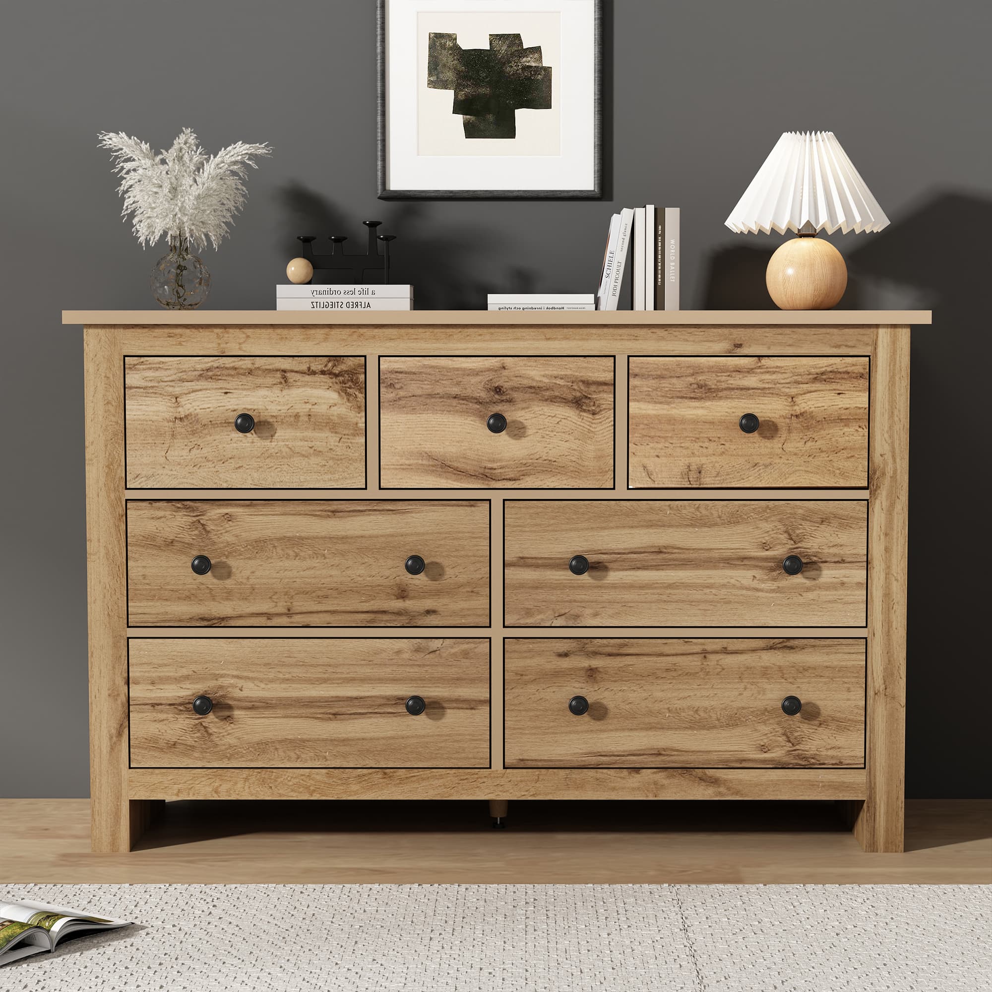 Timeless Style & Ample Storage with Our 7-Drawer Cabinet - image 4