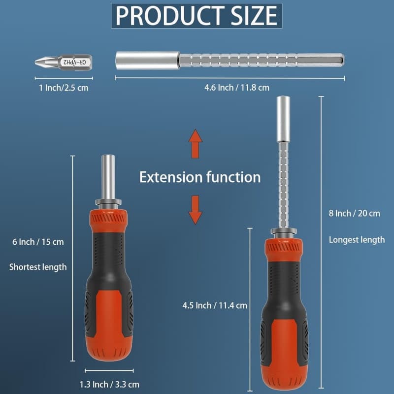 Compact 13-in-1 screwdriver for everyday fixes - image 2