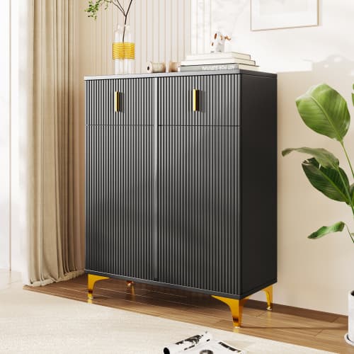 Hallway Storage | A Sideboard Shoe Cabinet with Style - image 5