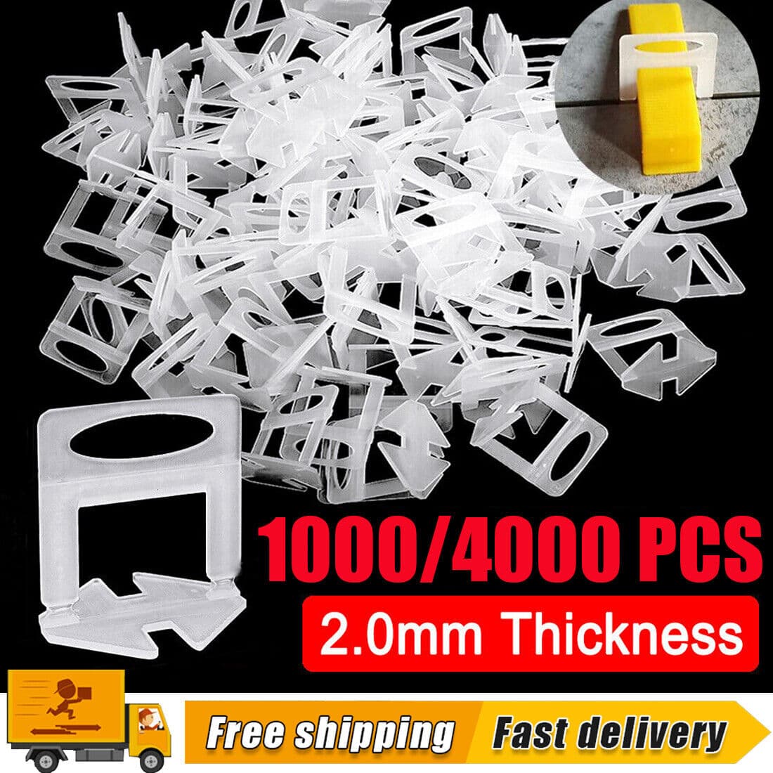 Keep Tiles Perfectly Level with 4000 Clip Spacers - image 7