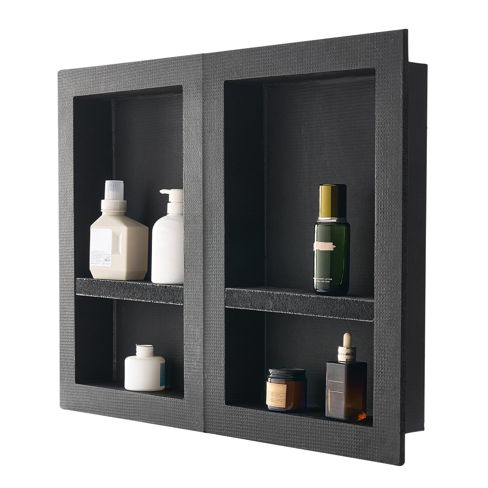 Sleek, Recessed Double Niche