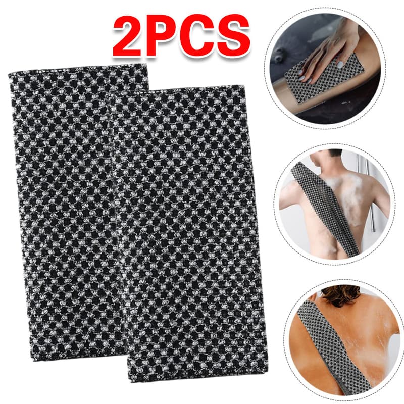 Two-Sided Back Scrubber Cloths for Deep Exfoliation - image 2