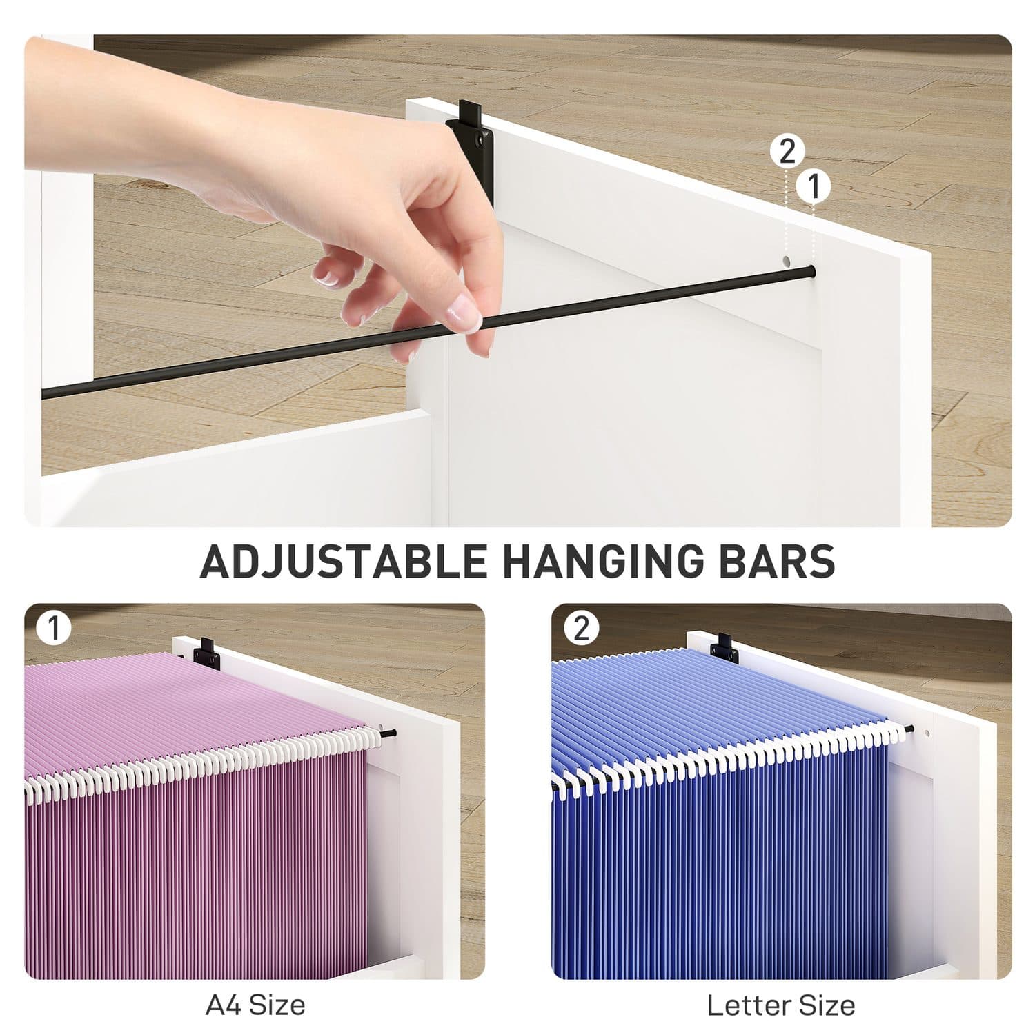 Secure 2-Drawer Filing Cabinet - image 5