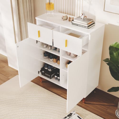 Hallway Storage | A Sideboard Shoe Cabinet with Style - image 4