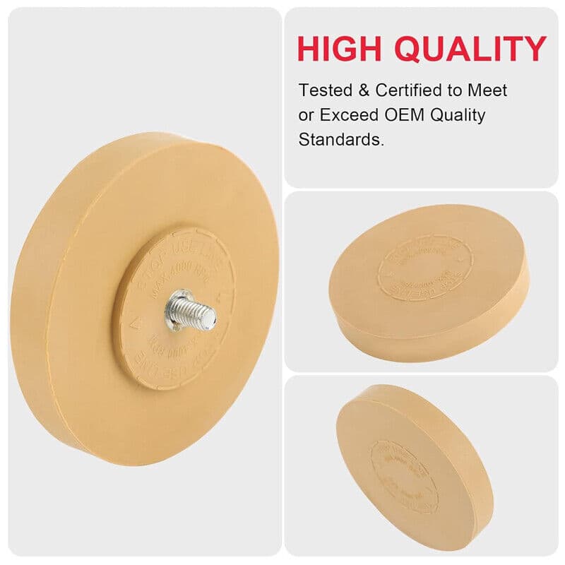 Remove stickers with 88 mm rubber eraser wheels - image 9