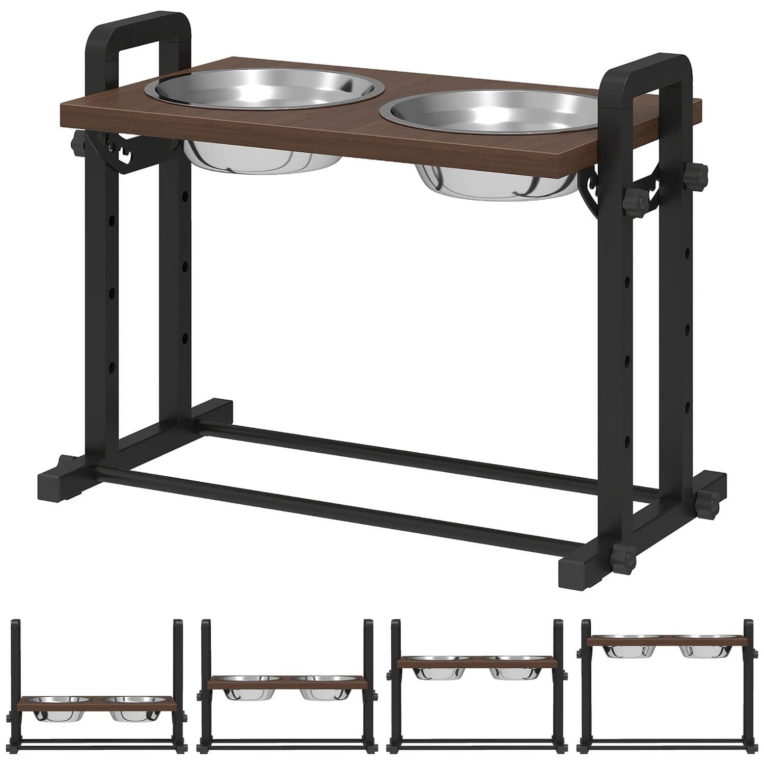 Keep Mealtimes Comfortable With a Height-Adjustable Dog Bowl Stand