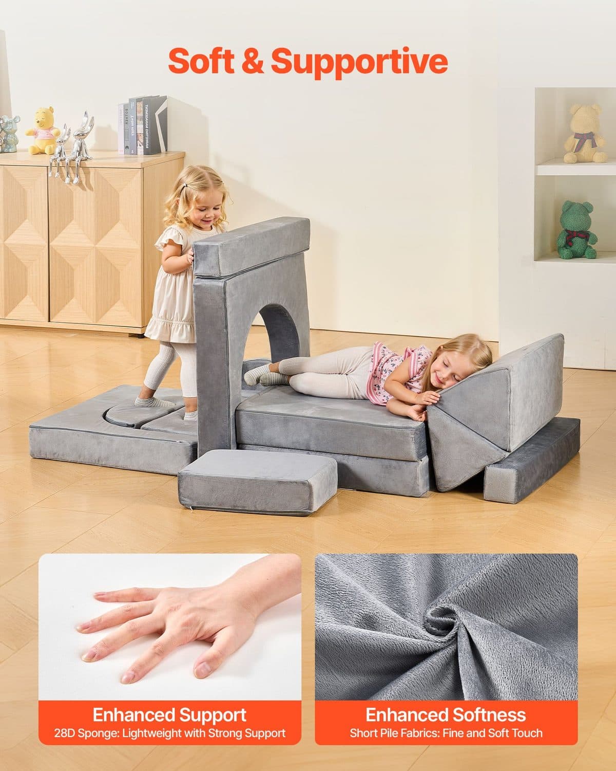 14-Piece Modular Kids Sofa - image 4