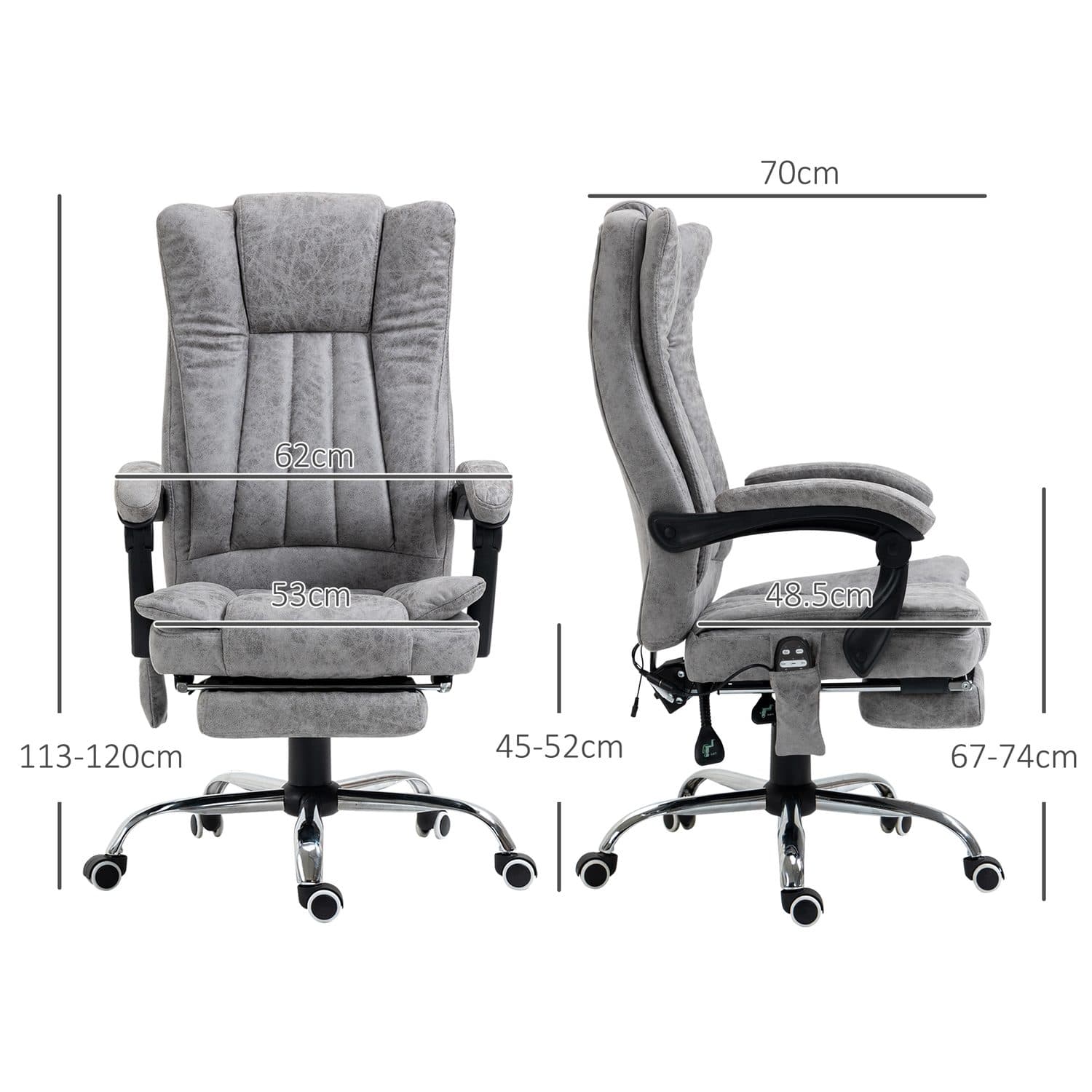 Vinsetto Massage Office Chair - image 1
