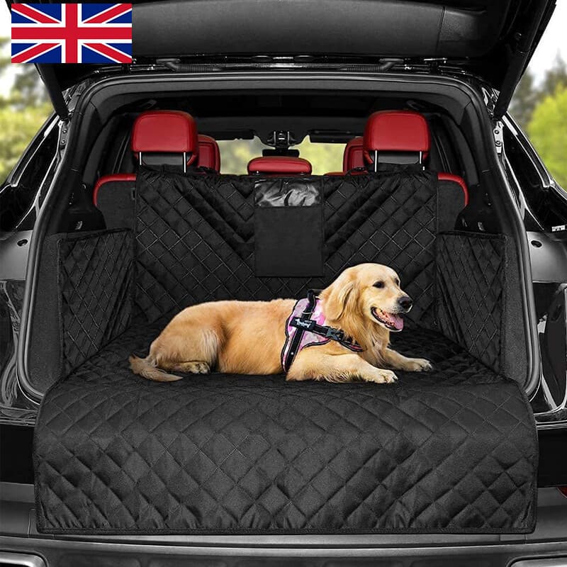 Heavy Duty Quilted Car Boot Liner for Pets