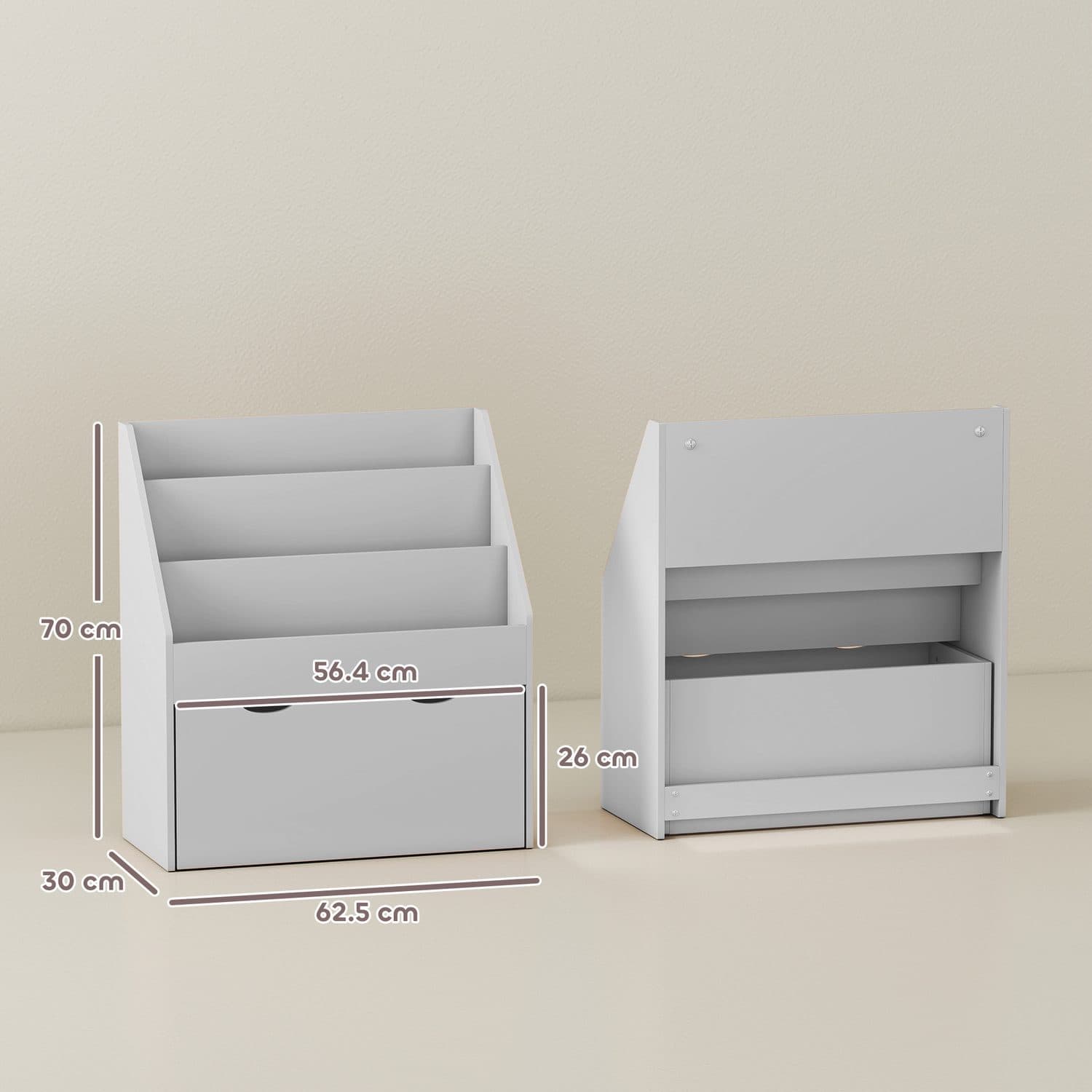 Grey Kids Bookcase - image 5