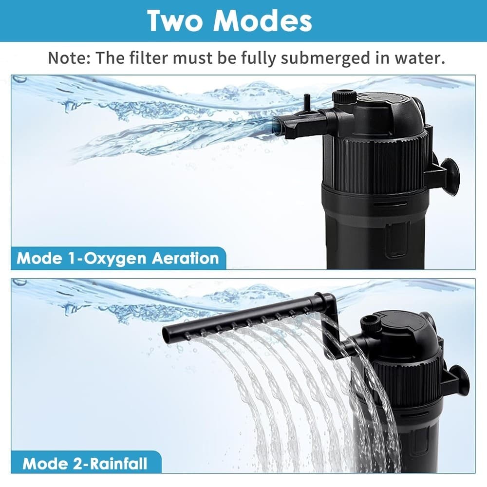 400L/H Internal Filter for Aquariums and Fish Tanks - image 9